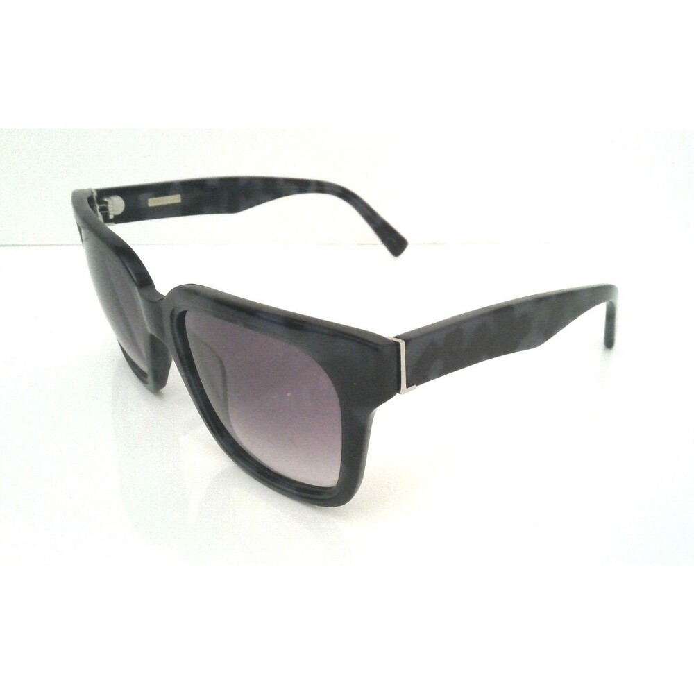 Derek Lam Women's RAEBECKER Grey Blue Tortoise Square Sunglasses Purple Gradient